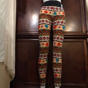 🆕 Silver Multicolors Leggings-One Size